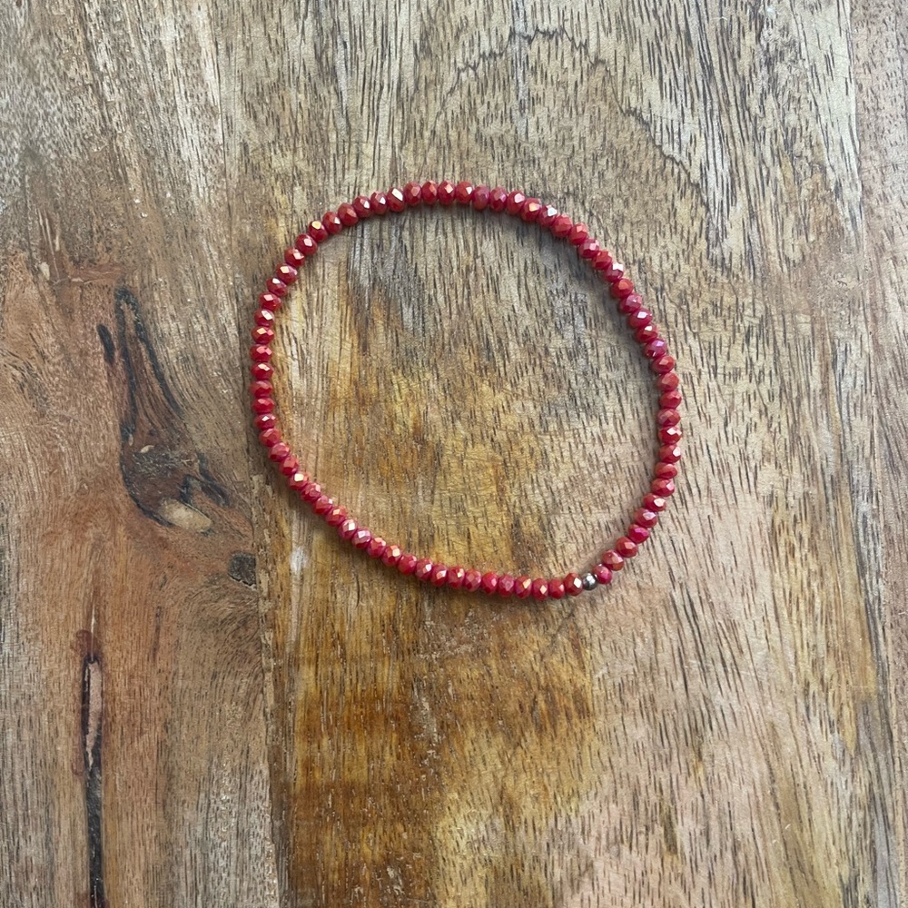 9 inch crystal ankle bracelet